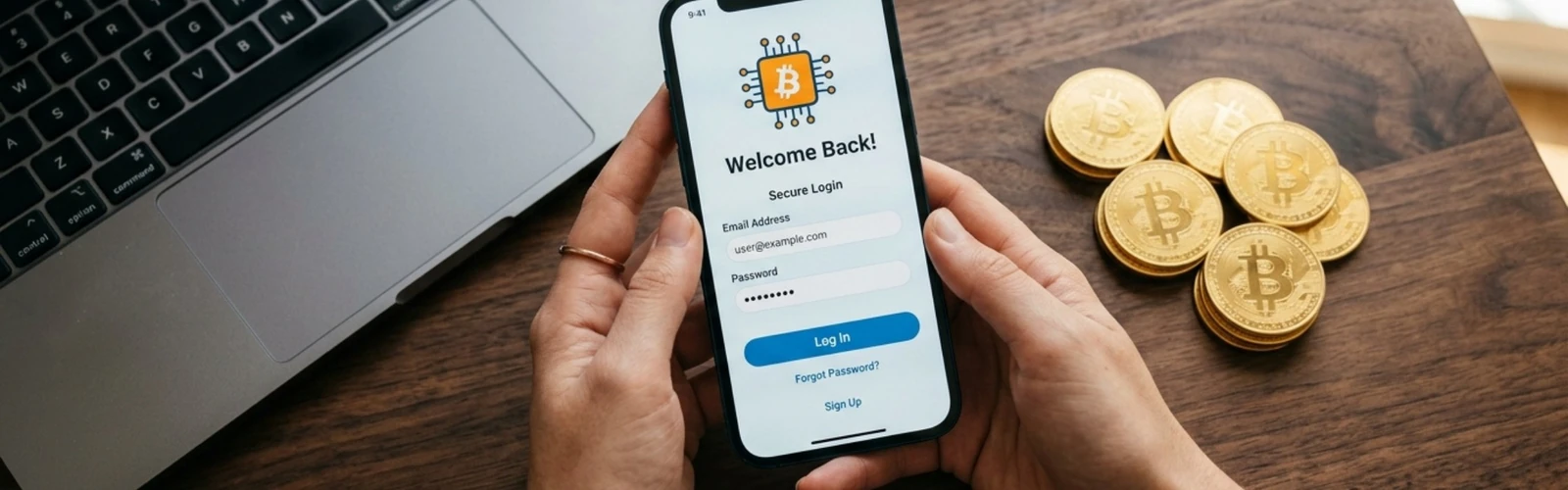 Rapid Front-End Development for a Mobile Bitcoin Wallet