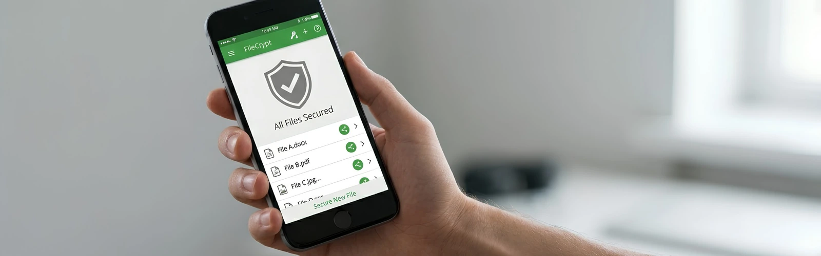 AES Encryption Mobile App Development