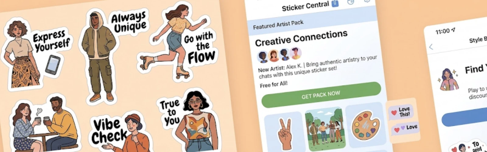 Sticker Market Integration for a Global Messaging App